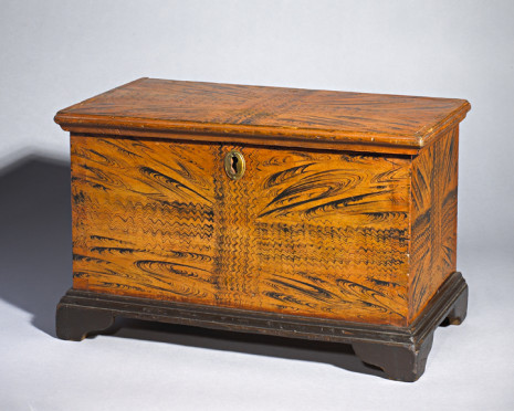 Exceptional Miniature Blanket Chest